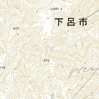 533761 萩原 （はぎわら Hagiwara）, 地形図