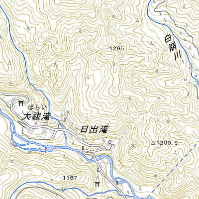 533764 御岳高原 （おんたけこうげん Ontakekogen）, 地形図