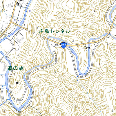 533770 飛騨大原 （ひだおっぱら Hidaoppara）, 地形図
