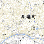 533803 身延 （みのぶ Minobu）, 地形図