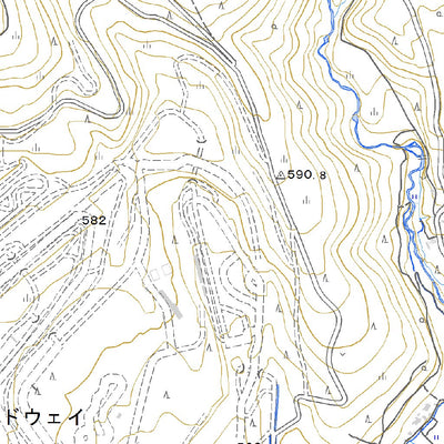 533807 駿河小山 （するがおやま Surugaoyama）, 地形図