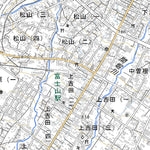 533816 富士吉田 （ふじよしだ Fujiyoshida）, 地形図