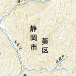 533831 間ﾉ岳 （あいのだけ Ainodake）, 地形図