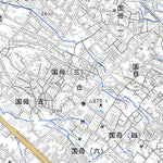 533834 甲府 （こうふ Kofu）, 地形図
