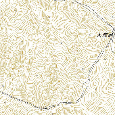 533836 笹子 （ささご Sasago）, 地形図