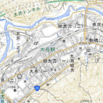 533837 大月 （おおつき Otsuki）, 地形図