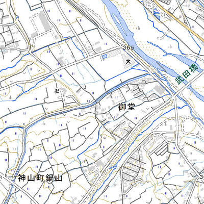 533843 韮崎 （にらさき Nirasaki）, 地形図