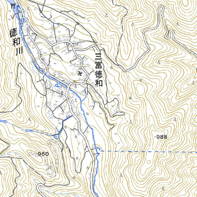 533855 川浦 （かわうら Kawaura）, 地形図