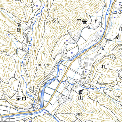 533860 高遠 （たかとお Takato）, 地形図