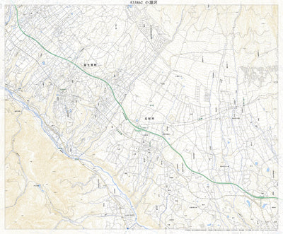 533862 小淵沢 （こぶちざわ Kobuchizawa）, 地形図