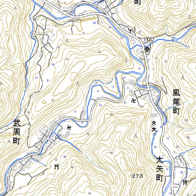 543600 越前蒲生 （えちぜんがもう Echizengamo）, 地形図