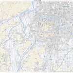 543601 福井 （ふくい Fukui）, 地形図