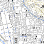 543601 福井 （ふくい Fukui）, 地形図