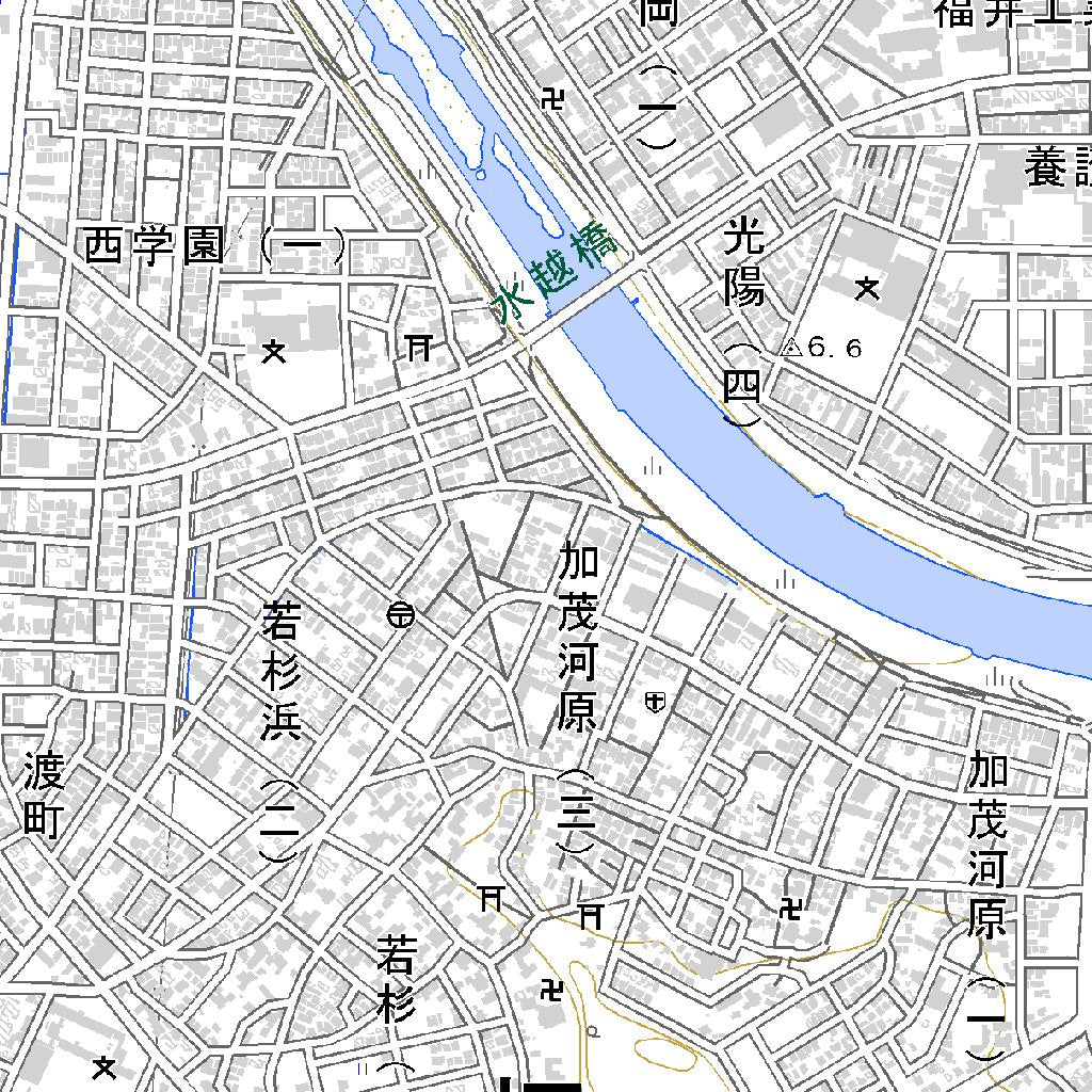 543601 福井 （ふくい Fukui）, 地形図 Map by Pacific Spatial 