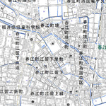 543611 越前森田 （えちぜんもりた Echizemmorita）, 地形図