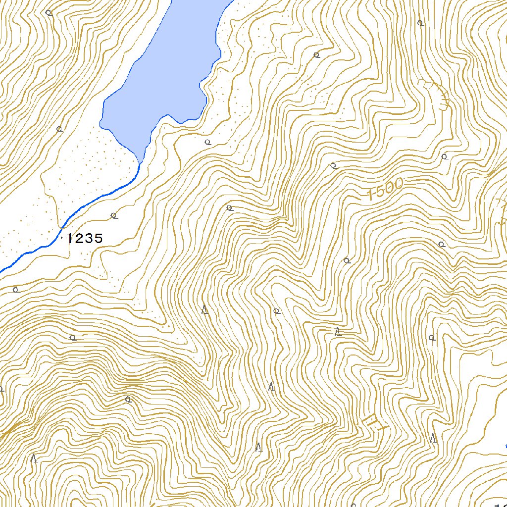 543616 白山 （はくさん Hakusan）, 地形図 Map by Pacific Spatial 