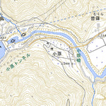 543647 上梨 （かみなし Kaminashi）, 地形図