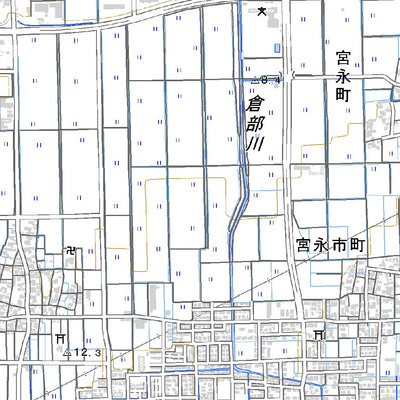 543664 松任 （まつとう Matsuto）, 地形図