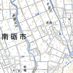 543667 城端 （じょうはな Johana）, 地形図