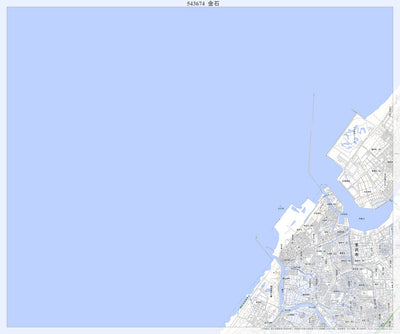 543674 金石 （かないわ Kanaiwa）, 地形図