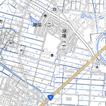543675 粟崎 （あわがさき Awagasaki）, 地形図