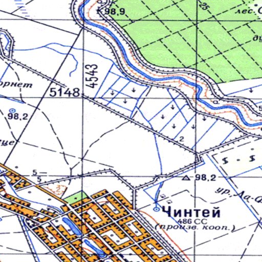 Soviet Genshtab: l34-056-3 Map by Avenza Systems Inc. | Avenza Maps