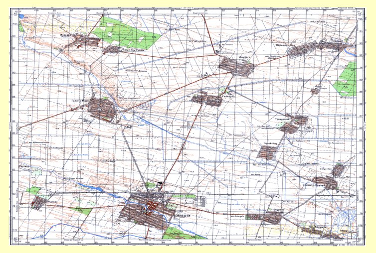 Postcode Map L34 Soviet Genshtab: l34-143-4 Map by Avenza Systems Inc. | Avenza Maps