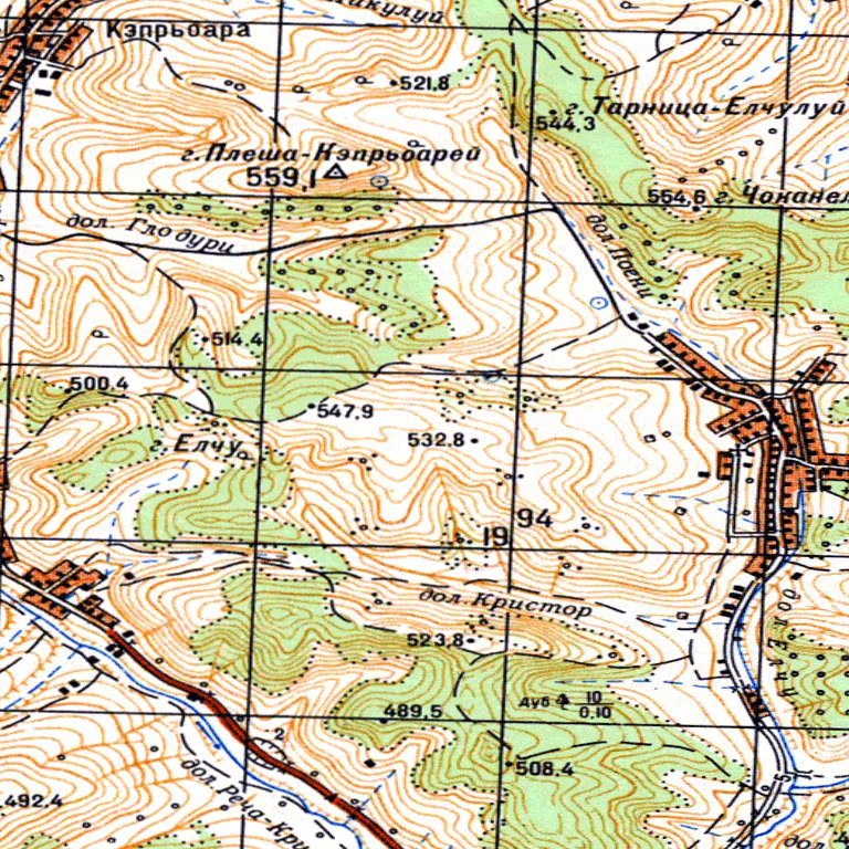 Postcode Map L34 Soviet Genshtab: l34-036-3 Map by Avenza Systems Inc. | Avenza Maps