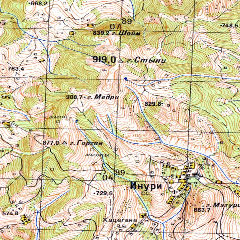 Postcode Map L34 Soviet Genshtab: l34-071-4 Map by Avenza Systems Inc. | Avenza Maps