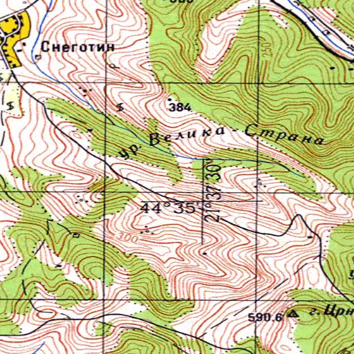 Postcode Map L34 Soviet Genshtab: l34-128-1 Map by Avenza Systems Inc. | Avenza Maps