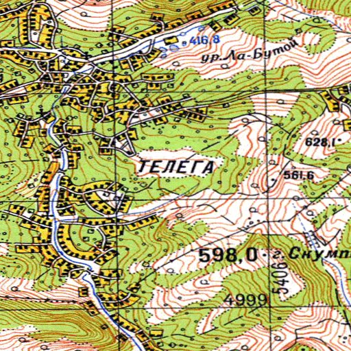 L35 Postcode Map Soviet Genshtab: l35-100-4 Map by Avenza Systems Inc. | Avenza Maps