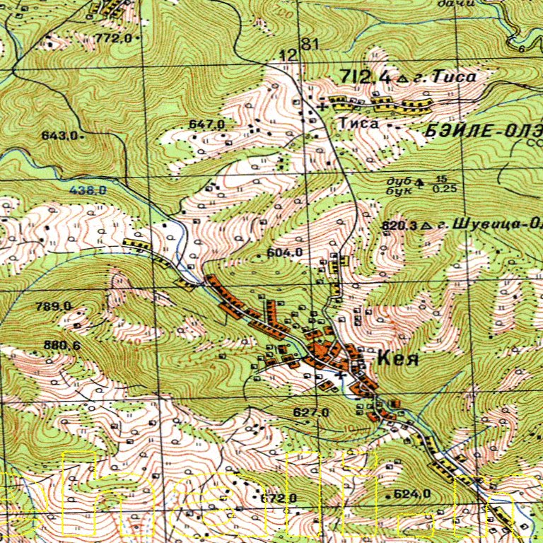 Soviet Genshtab: l35-097-1 Map by Avenza Systems Inc. | Avenza Maps