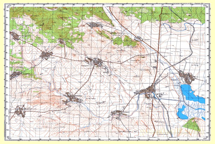 L35 Postcode Map Soviet Genshtab: l35-118-3_1 Map by Avenza Systems Inc. | Avenza Maps
