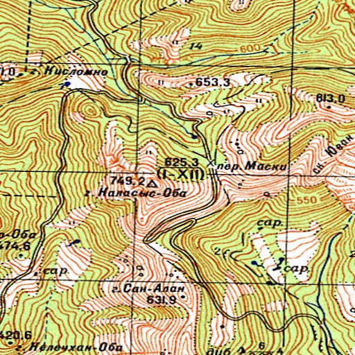L36 Post Code Map Soviet Genshtab: l36-118-2--(1975) Map by Avenza Systems Inc. | Avenza Maps