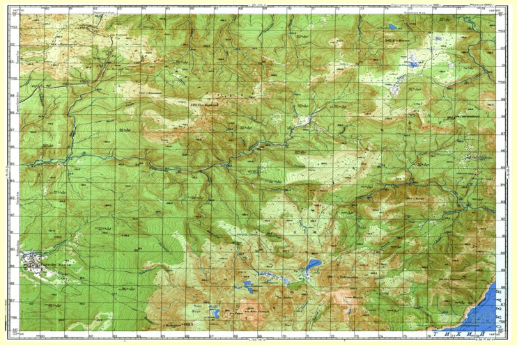 Soviet Genshtab: l55-104-4 Map by Avenza Systems Inc. | Avenza Maps