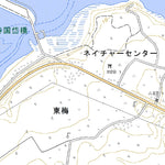 644573 東梅 （とうばい Tobai）, 地形図