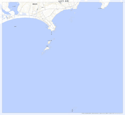 644575 友知 （ともしり Tomoshiri）, 地形図