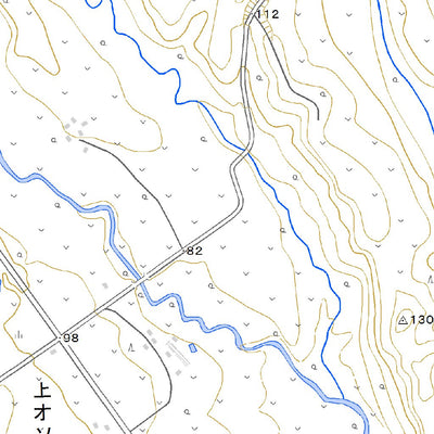 654403 上オソツベツ （かみおそつべつ Kamiosotsubetsu）, 地形図