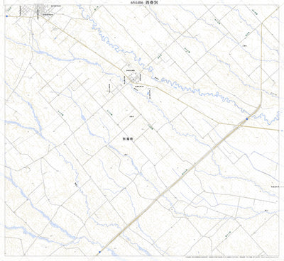 654406 西春別 （にししゅんべつ Nishishumbetsu）, 地形図