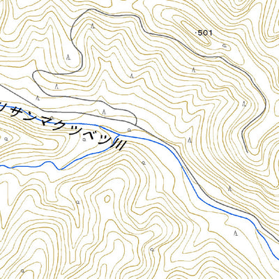 654412 辺計礼山 （ぺけれやま Pekereyama）, 地形図