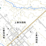 654417 上春別 （かみしゅんべつ Kamishumbetsu）, 地形図