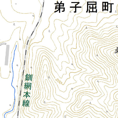 654423 美留和 （びるわ Biruwa）, 地形図