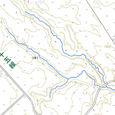 654425 養老牛 （ようろううし Yoroushi）, 地形図