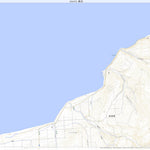 654476 峰浜 （みねはま Minehama）, 地形図