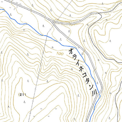 654476 峰浜 （みねはま Minehama）, 地形図