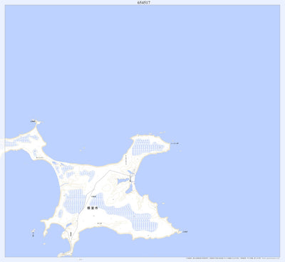 654517 標津 （しべつ Shibetsu）, 地形図