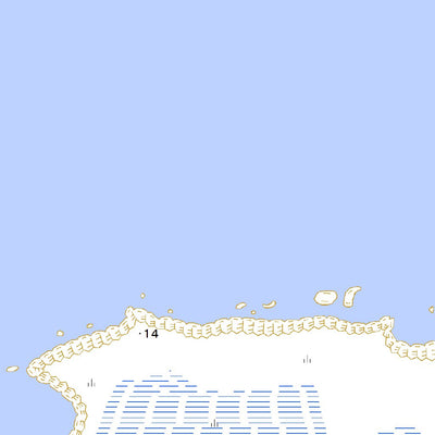 654517 標津 （しべつ Shibetsu）, 地形図