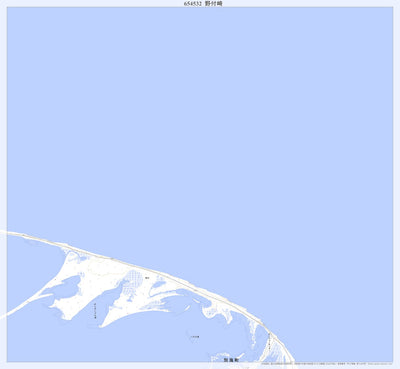 654532 野付崎 （のつけさき Notsukesaki）, 地形図