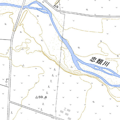 654540 伊茶仁 （いちゃに Ichani）, 地形図