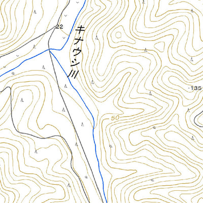 664315 芭露 （ばろう Baro）, 地形図